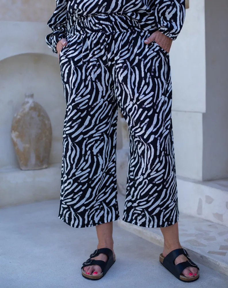 Iluka Pants - Abstract Zebra sold by Freez product image thumbnail 3