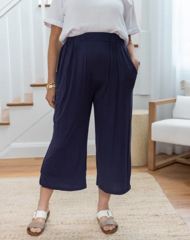 Stella Pant - Navy sold by Freez