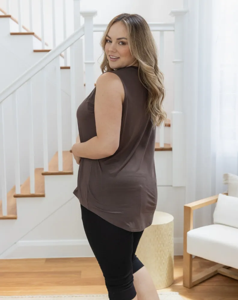 Taylor Tank - Raisin sold by Freez product image thumbnail 4