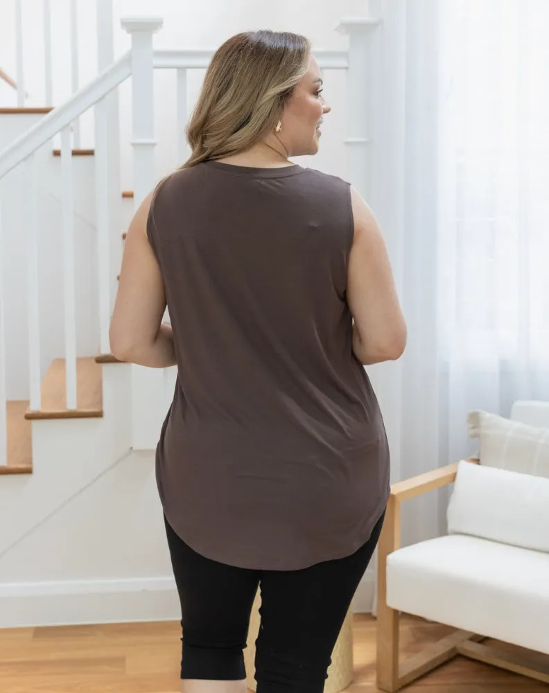 Taylor Tank - Raisin sold by Freez product image thumbnail 5