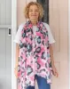 Pink Leopard Scarf sold by Freez