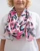 Pink Leopard Scarf sold by Freez