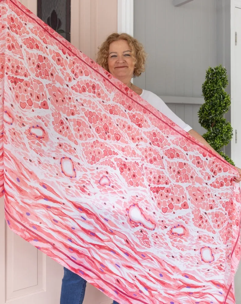 Pink Burst Scarf sold by Freez product image thumbnail 2
