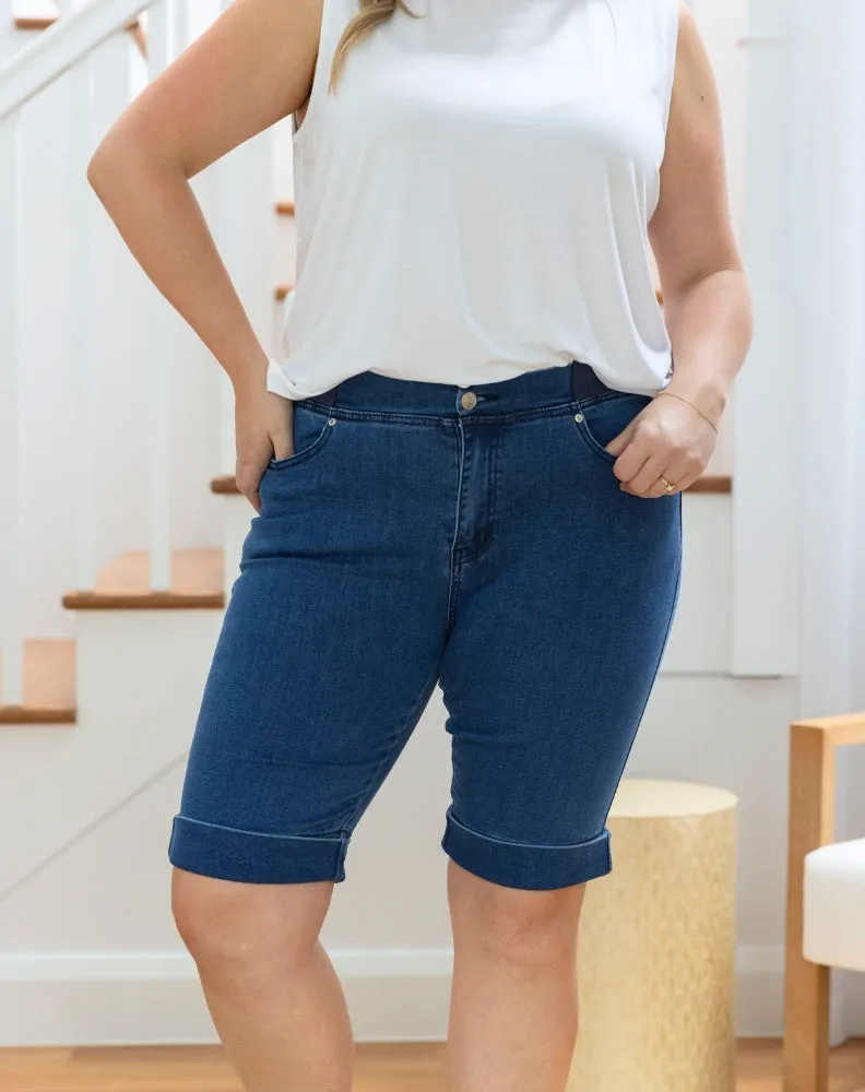 Ash Stretch Denim Short - Denim sold by Freez