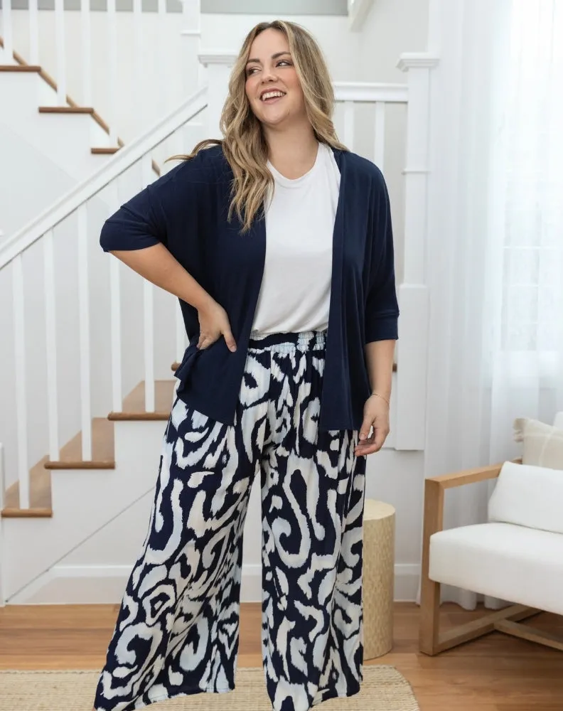 Slouch Shrug - Navy sold by Freez product image thumbnail 2