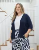 Slouch Shrug - Navy sold by Freez