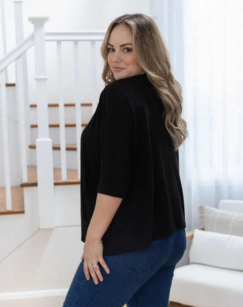 Slouch Shrug - Black sold by Freez product image thumbnail 5