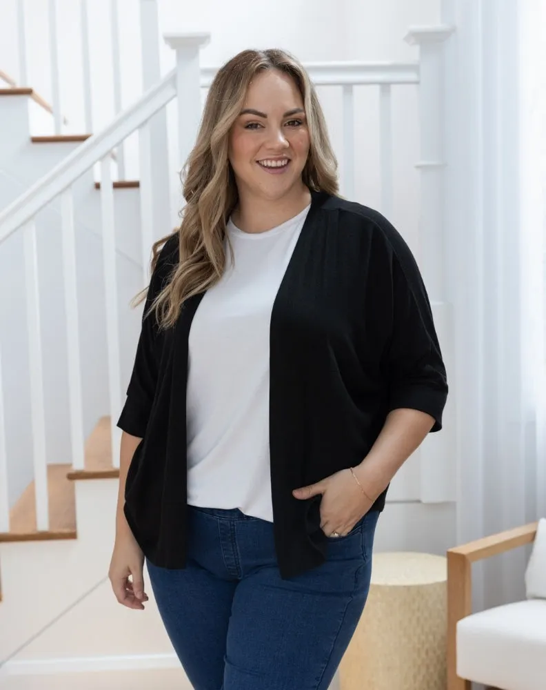 Slouch Shrug - Black sold by Freez product image thumbnail 4