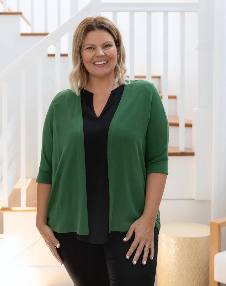 Slouch Shrug - Forest sold by Freez product image thumbnail 5