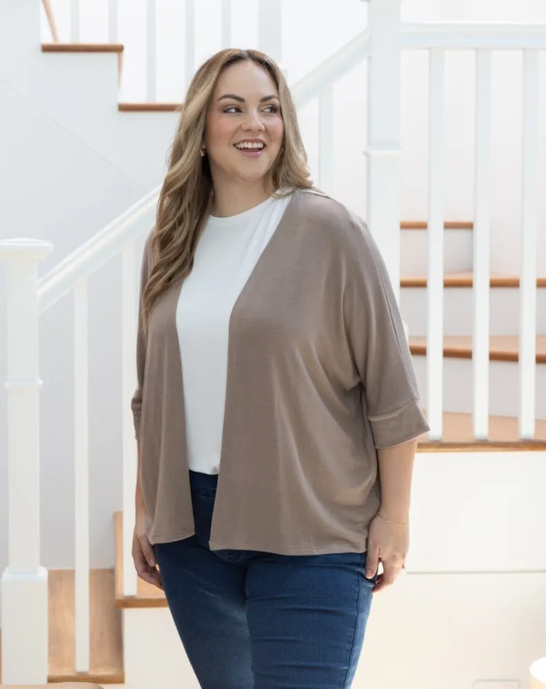 Slouch Shrug - Beige sold by Freez product image thumbnail 4