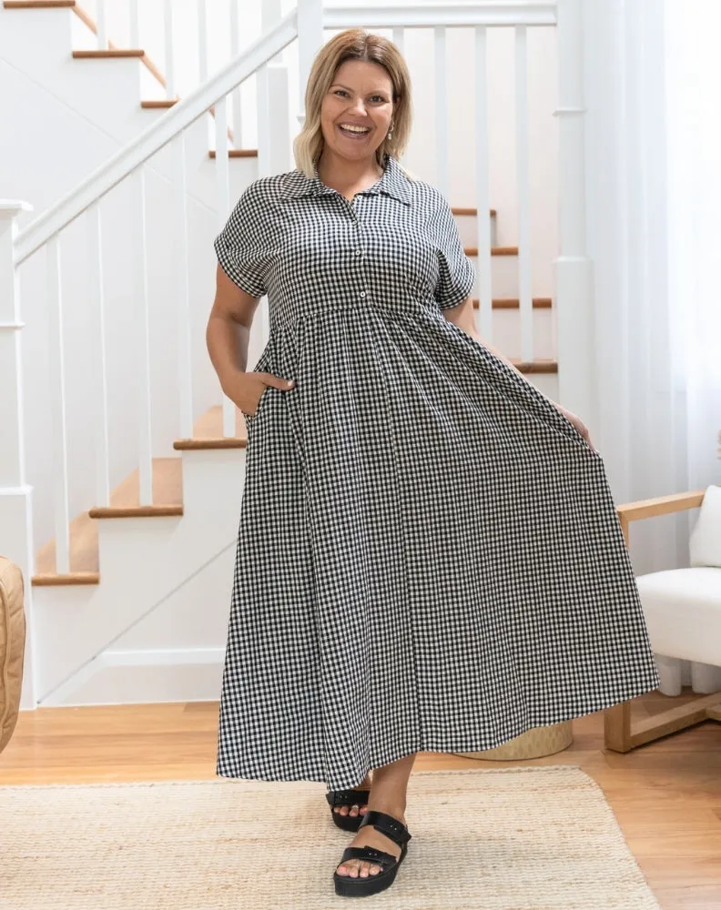 Elsie Gingham Dress sold by Freez product image thumbnail 5