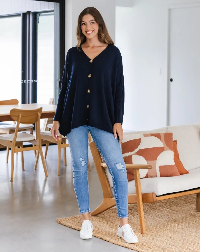 Chelsea Knit - Navy sold by Freez product image thumbnail 2