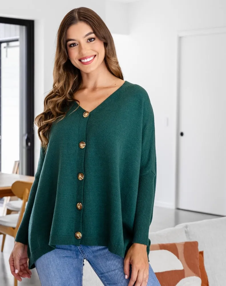 Chelsea Knit - Forest sold by Freez