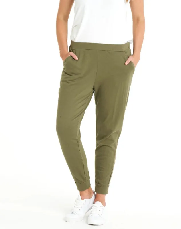 Lindsay Jogger - Khaki sold by Freez
