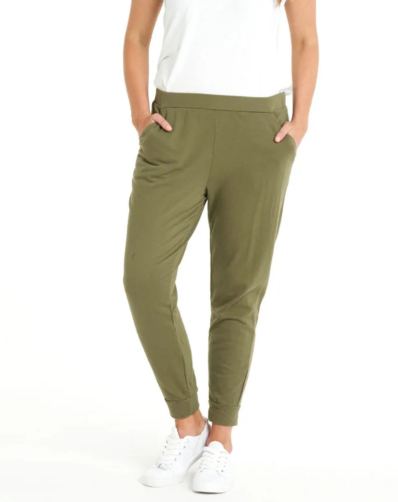 Lindsay Jogger - Khaki sold by Freez
