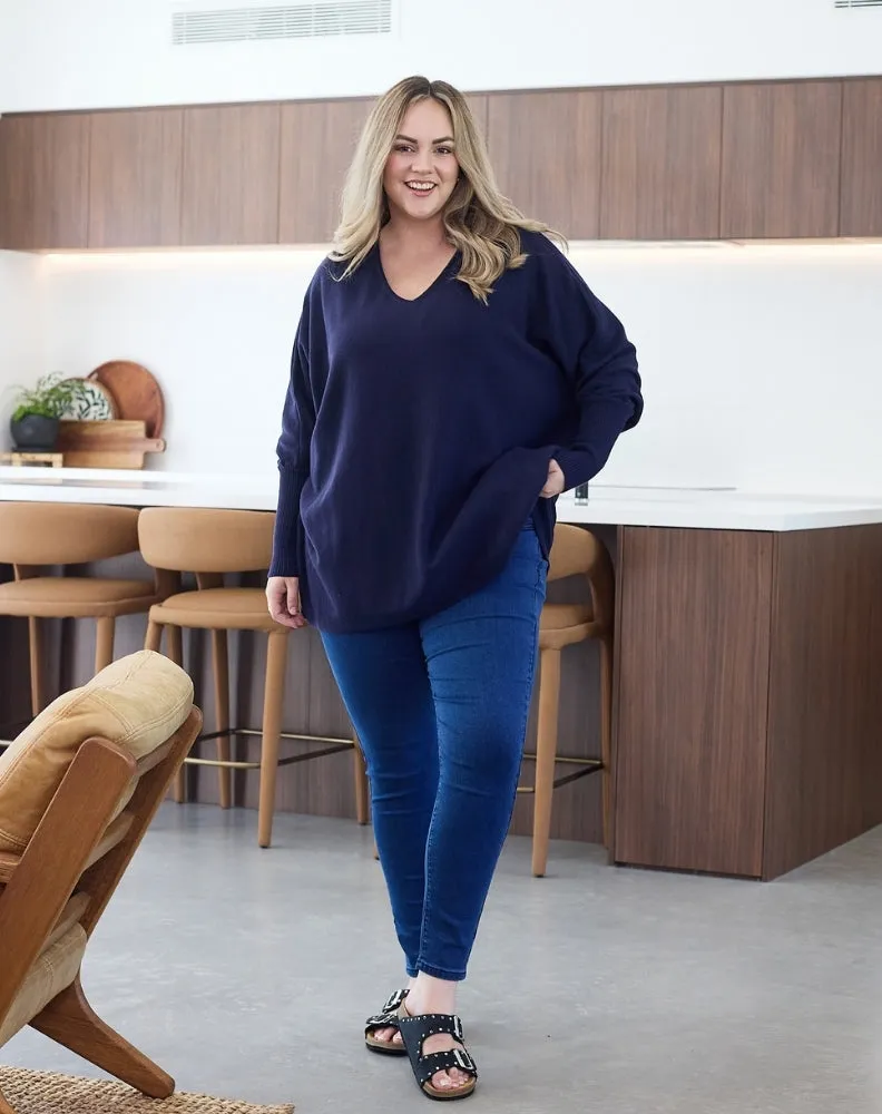 Amy Knit - Navy sold by Freez product image thumbnail 4