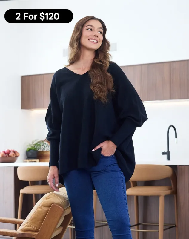 Amy Knit - Black sold by Freez