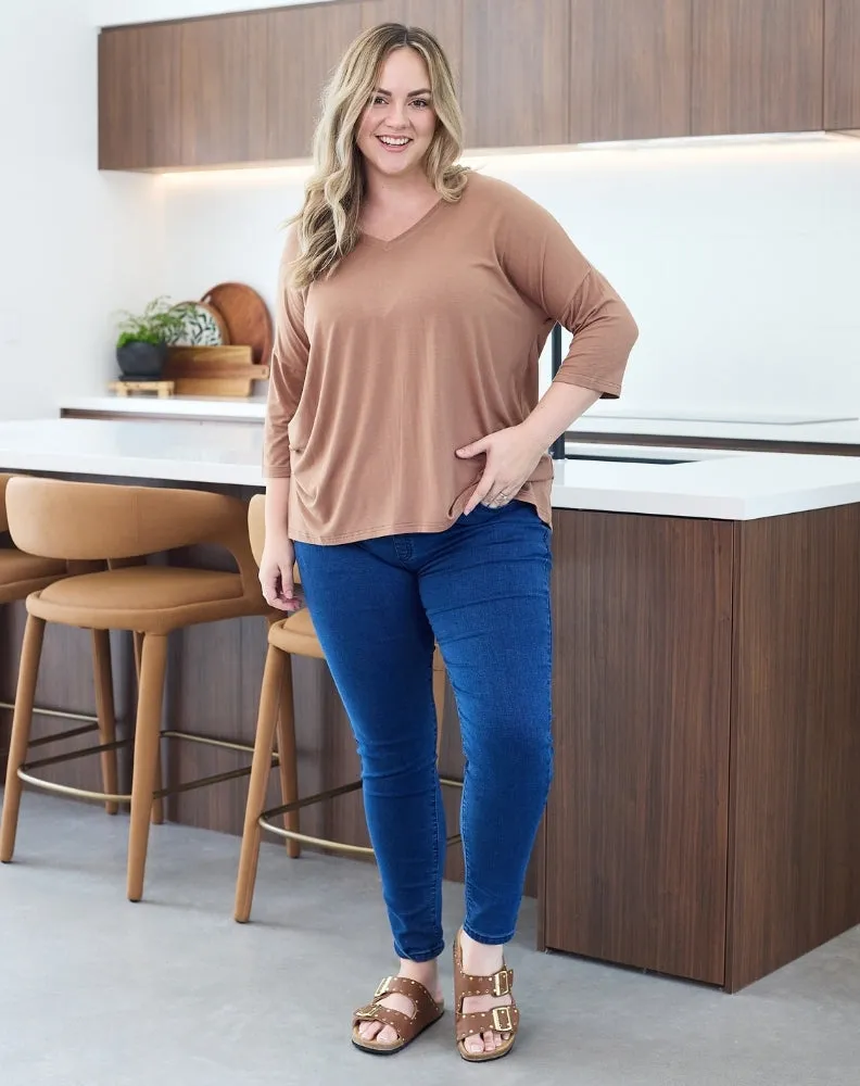 Autumn Tee - Tan sold by Freez product image thumbnail 2