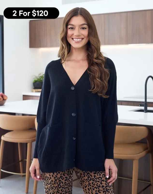 Bella Susie Knit - Black sold by Freez