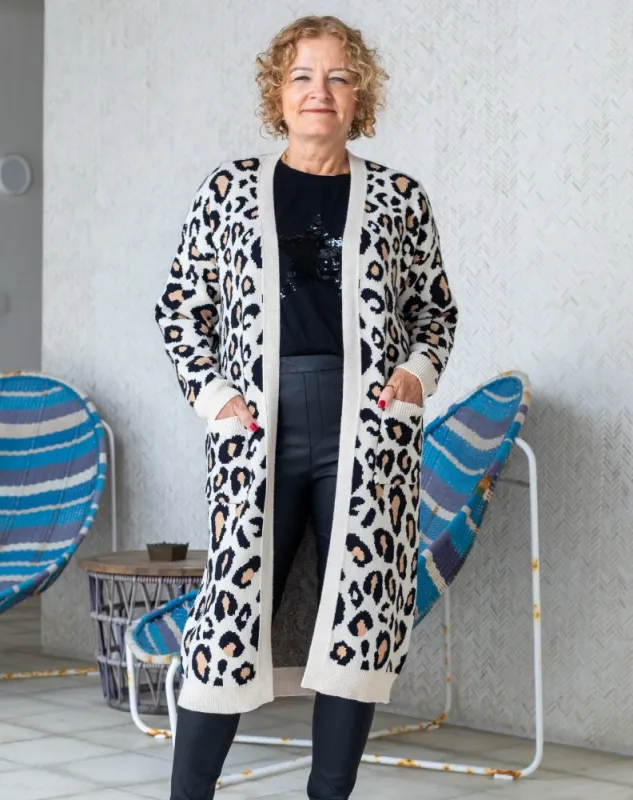 Calie Knit - Leopard sold by Freez