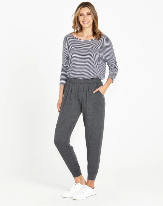 Paris Pant - Charcoal sold by Freez