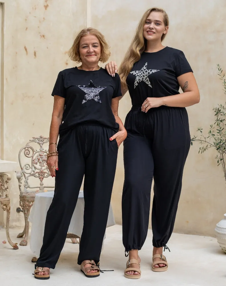 Harem Pant - Black sold by Freez