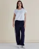 Nikki Relax Cotton Jogger - Navy sold by Freez