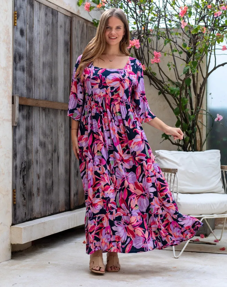 Kalani Dress - Plum Petal sold by Freez product image thumbnail 3