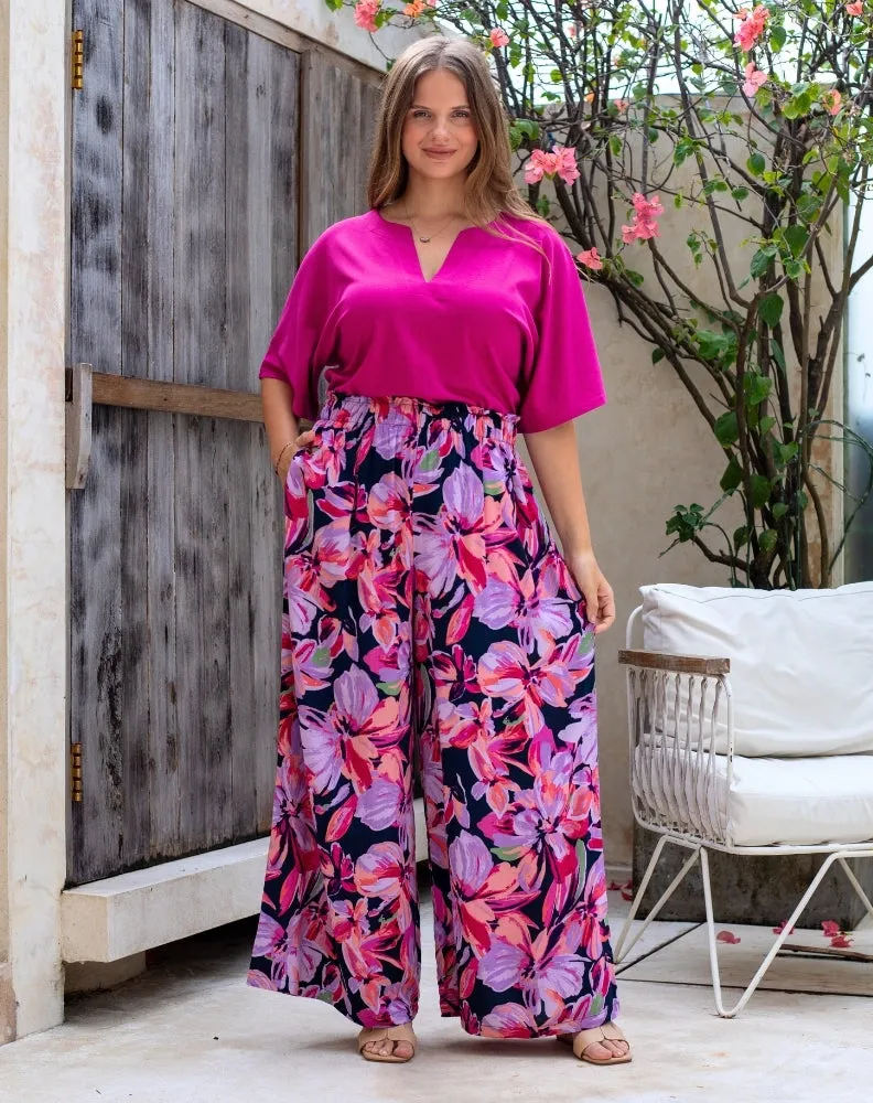 Paige Pants - Lilac Floral sold by Freez product image thumbnail 5