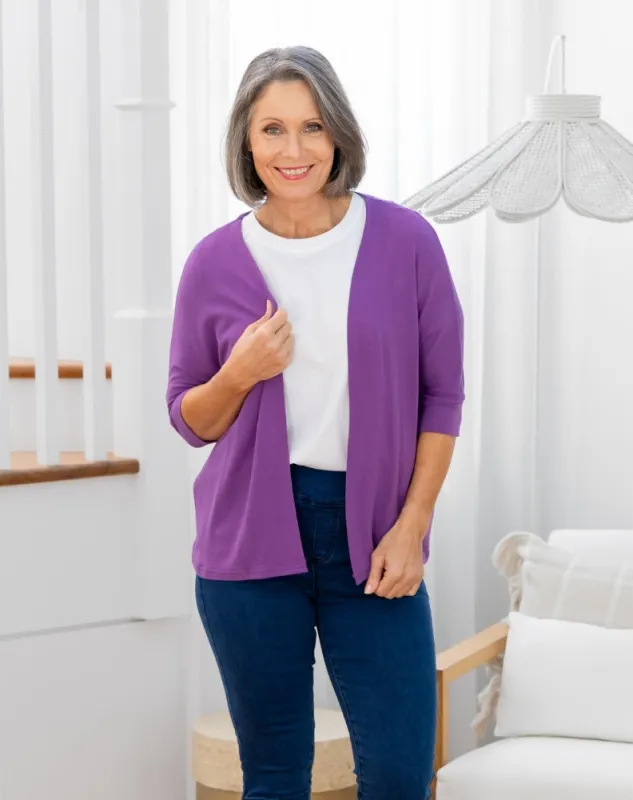 Slouch Shrug - Mauve sold by Freez