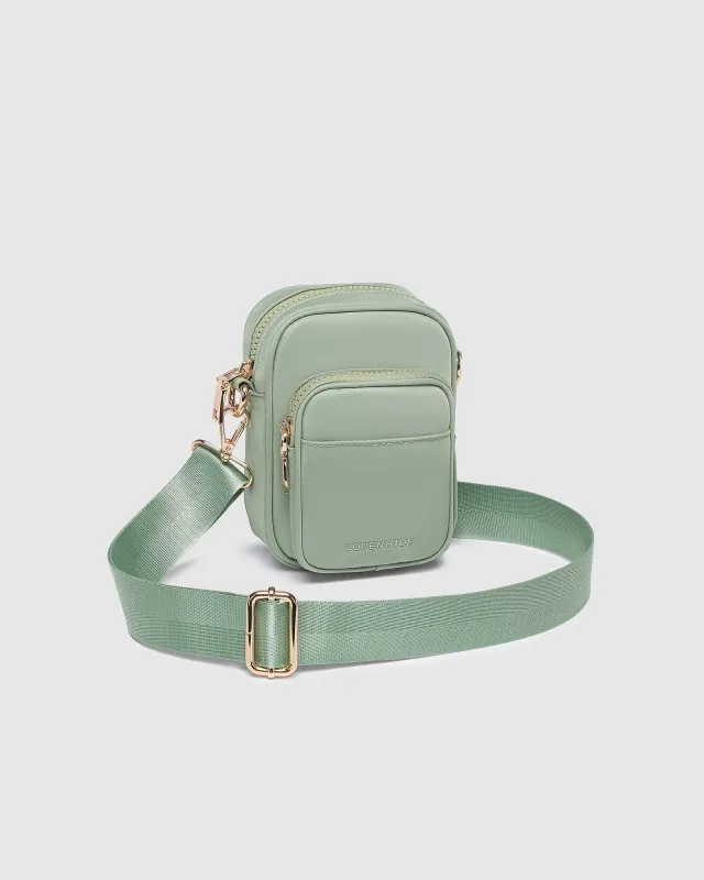 Lyla Phone Bag - Sage Green sold by Freez