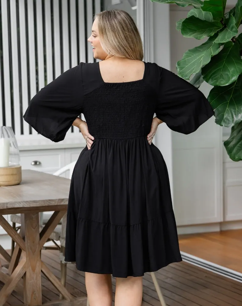 Alana Dress - Black sold by Freez product image thumbnail 5