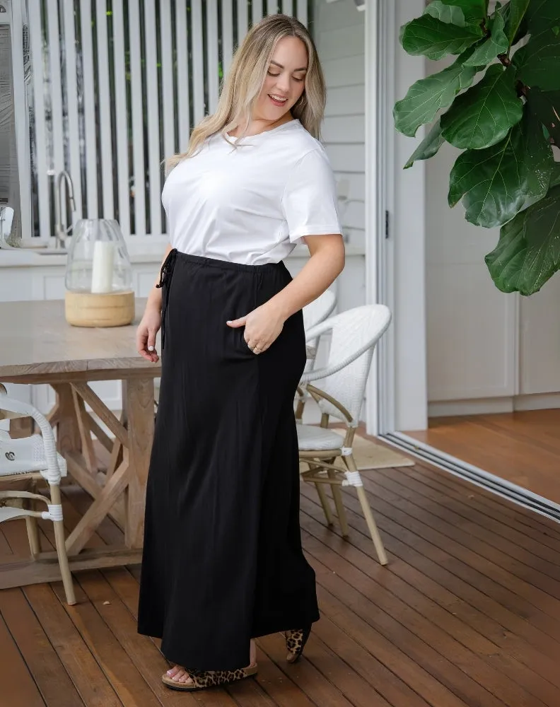 Bianca Bias Skirt - Black sold by Freez product image thumbnail 5