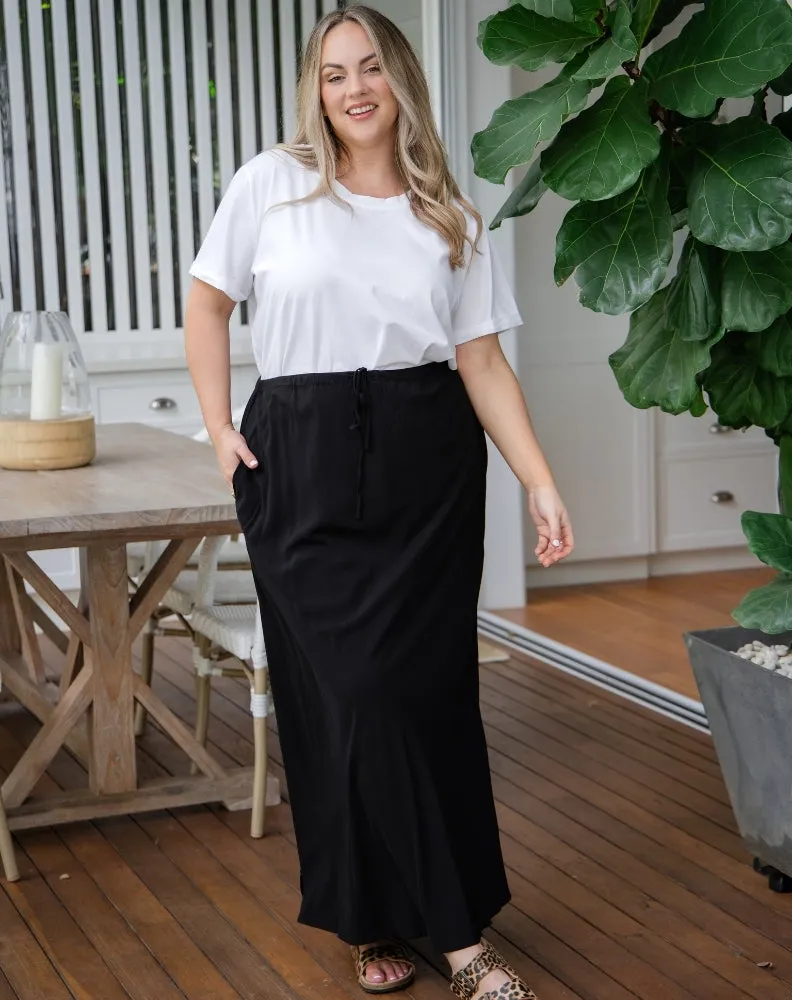 Bianca Bias Skirt - Black sold by Freez product image thumbnail 4