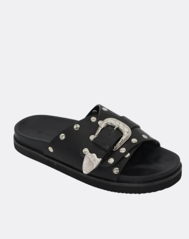 Aria Sandal - Black sold by Freez