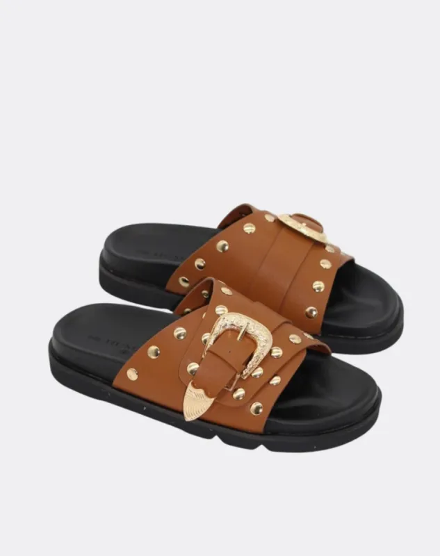 Aria Sandal - Tan sold by Freez