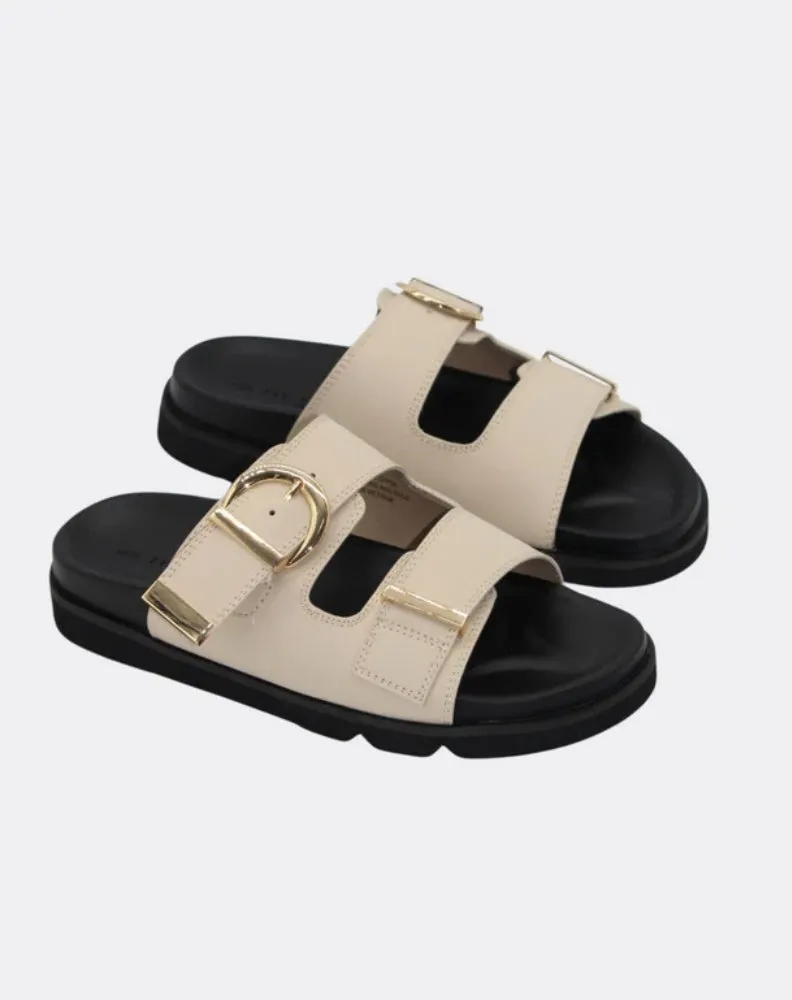 Nelly Sandal - Bone sold by Freez