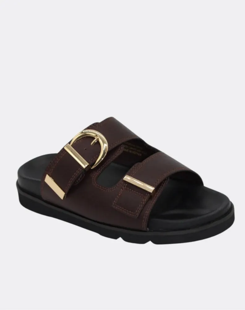 Nelly Sandal - Chocolate sold by Freez product image thumbnail 3