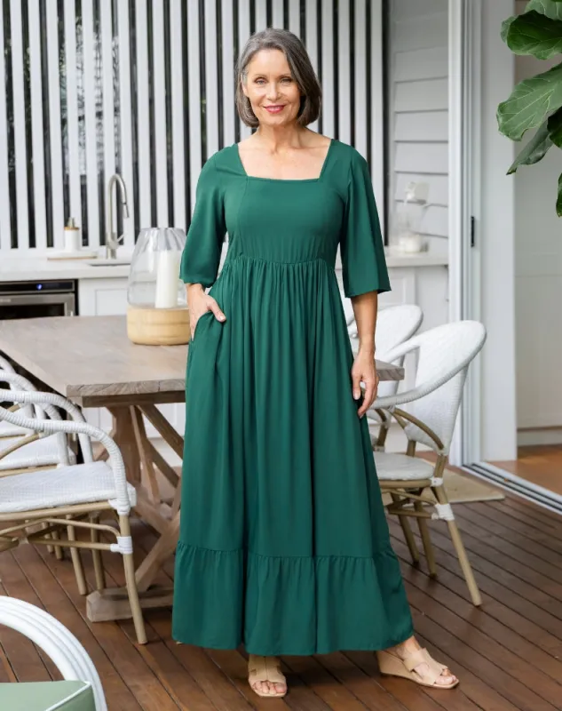 Kalani Dress | Forest sold by Freez