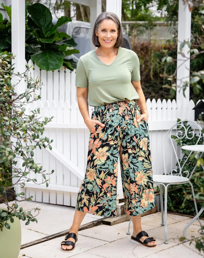 Peyton Pants | Botanic Green sold by Freez product image thumbnail 5