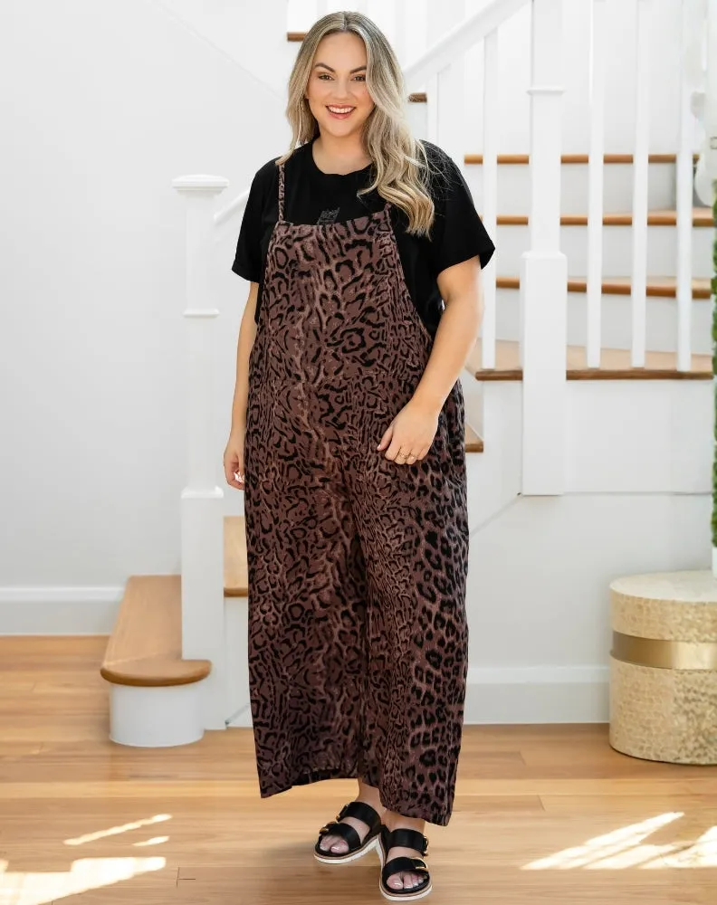 Rayon Overall - Leopard sold by Freez product image thumbnail 3