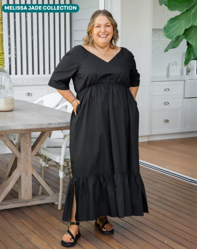 Jade Dress - Black sold by Freez