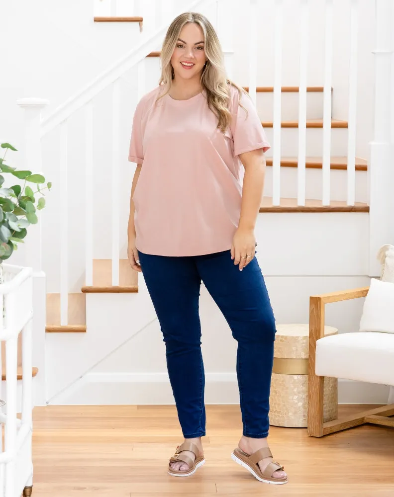 Cuff Tee - Pink sold by Freez product image thumbnail 3