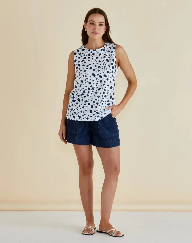 Jordyn Tank - Spot Print sold by Freez product image thumbnail 2