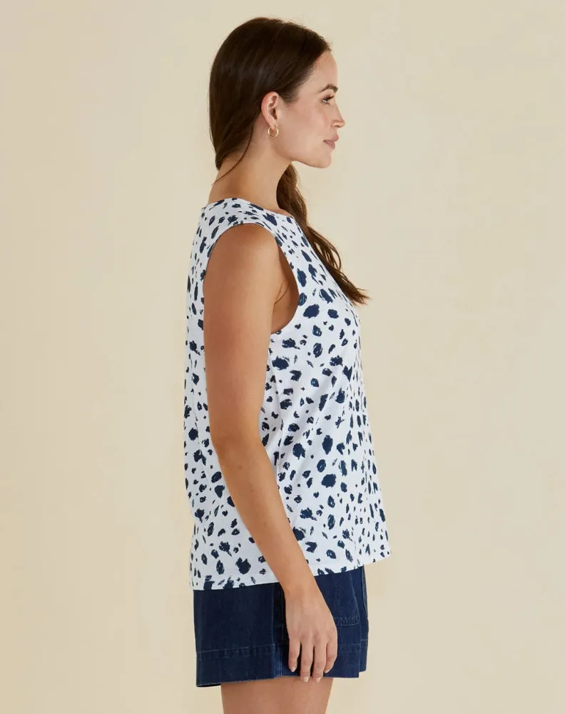 Jordyn Tank - Spot Print sold by Freez product image thumbnail 3