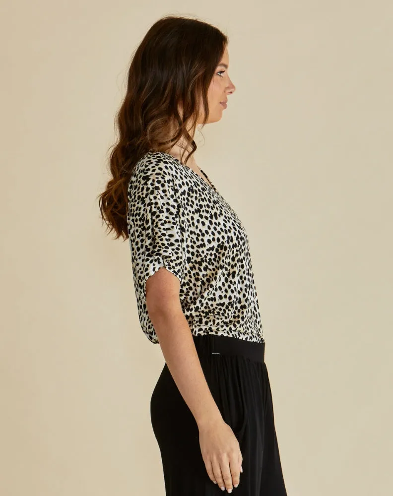 Maui Tee - Cheetah Neutral sold by Freez product image thumbnail 3