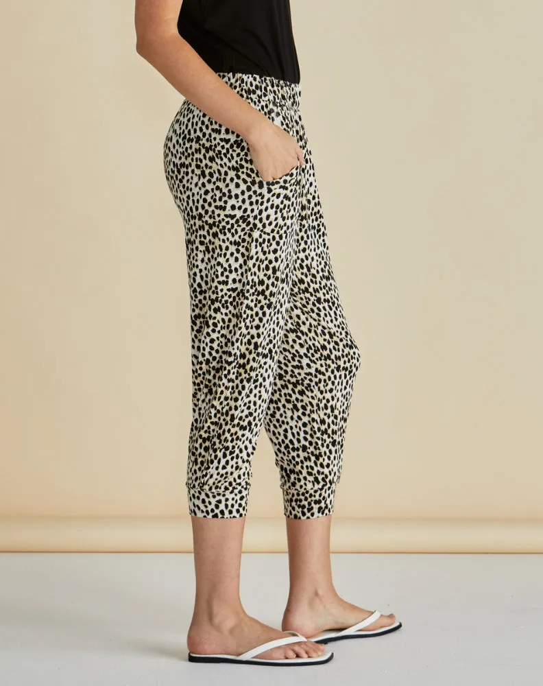 Tokyo 3/4 Pant - Cheetah Neutral sold by Freez product image thumbnail 3
