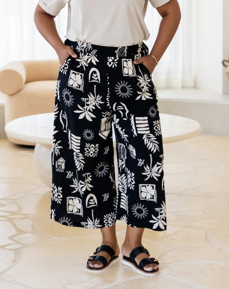 Billie 3/4 Pants - Margarita Print sold by Freez product image thumbnail 2