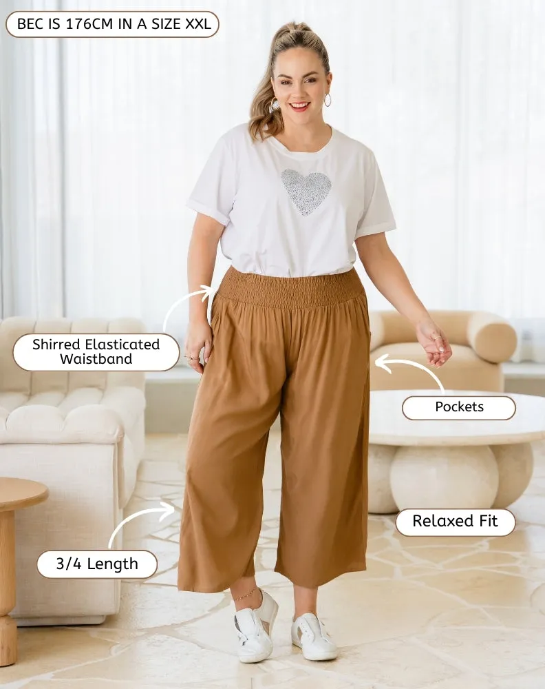 Iluka Pants - Tan sold by Freez product image thumbnail 2