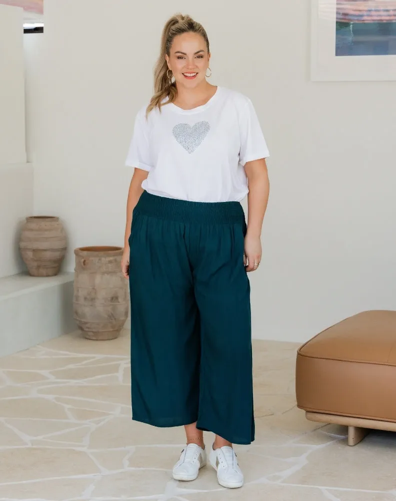 Iluka Pants - Teal sold by Freez